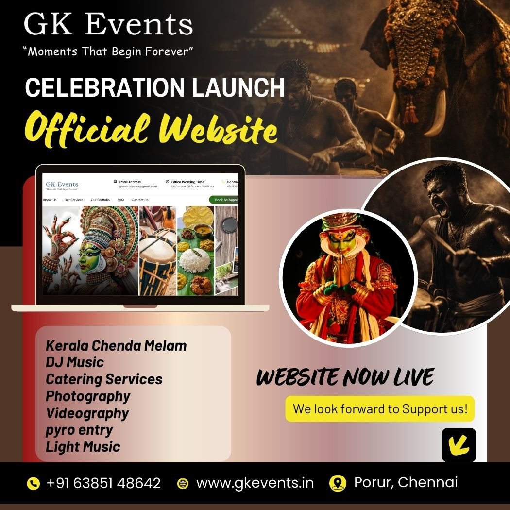 GK Events Chenda Melam in Porur